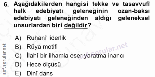 Soru 6