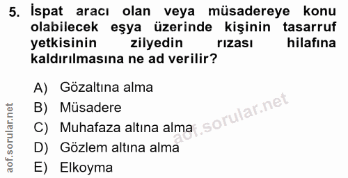Soru 5