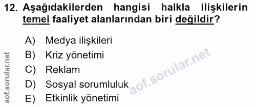 Soru 12