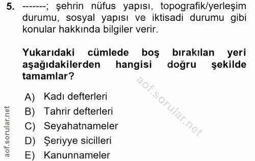 Soru 5