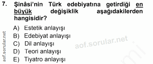 Soru 7