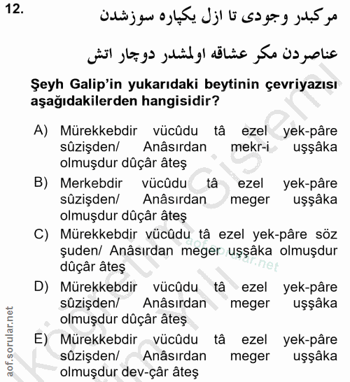 Soru 12