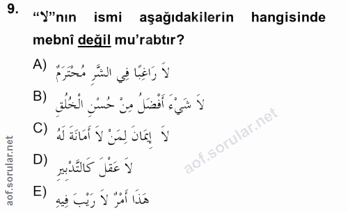 Soru 9