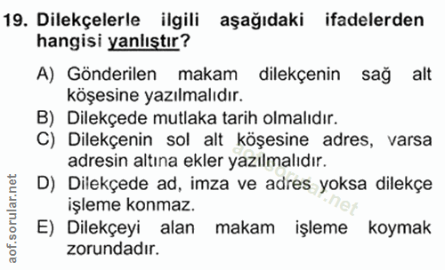 Soru 19