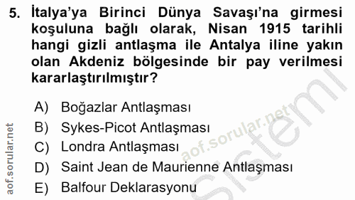 Soru 5