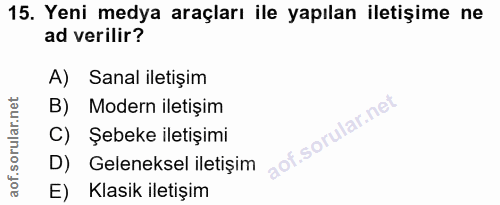 Soru 15
