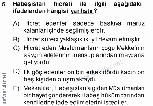 Soru 5