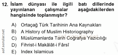Soru 12