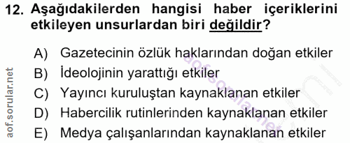 Soru 12