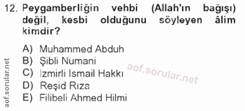 Soru 12