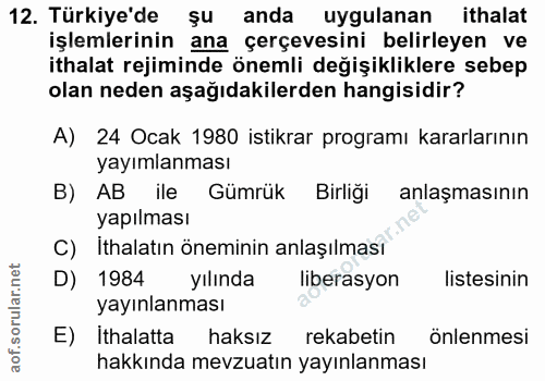 Soru 12