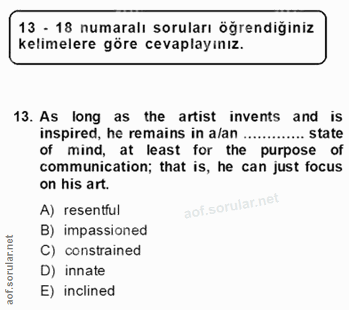 Soru 13