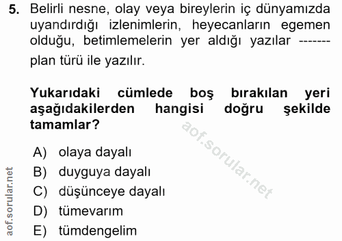 Soru 5