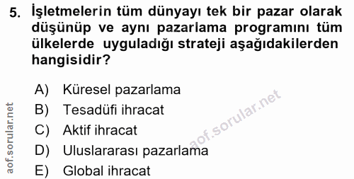 Soru 5