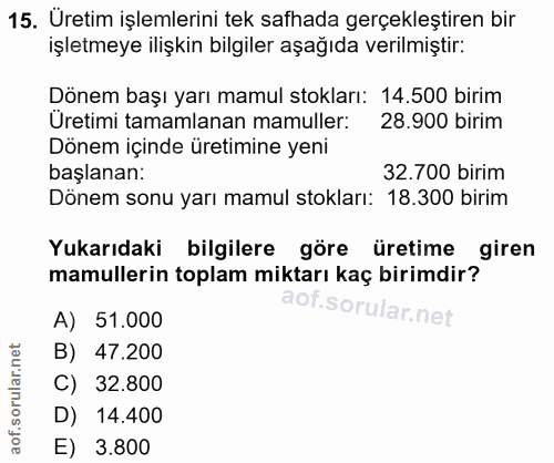 Soru 15