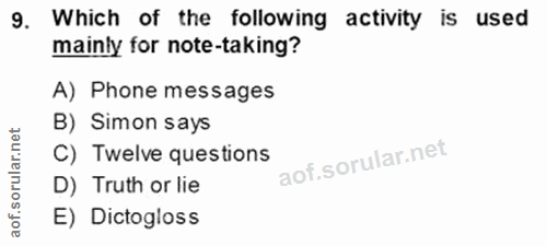 Soru 9