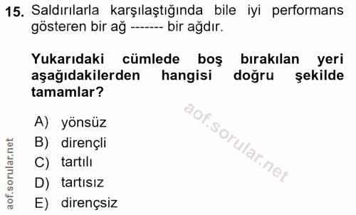 Soru 15