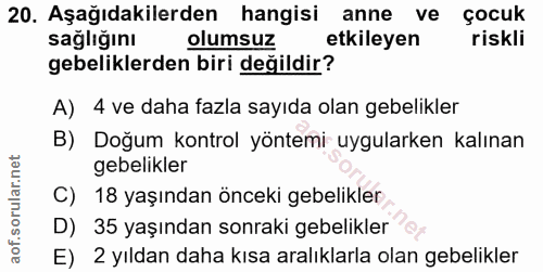 Soru 20