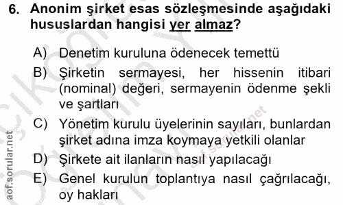 Soru 6