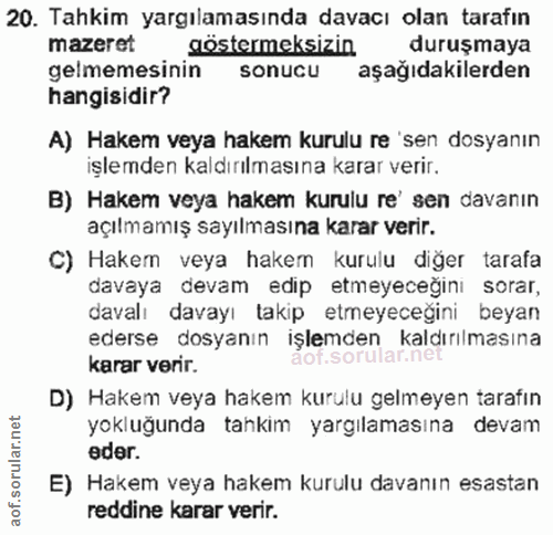 Soru 20
