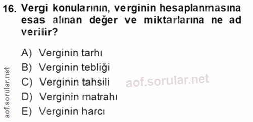 Soru 16
