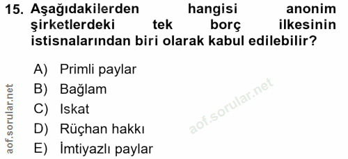 Soru 15