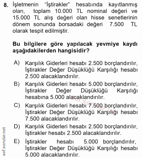 Soru 8