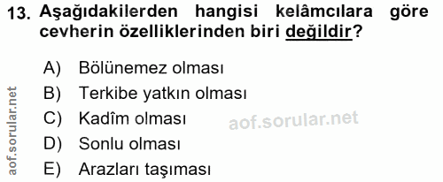 Soru 13