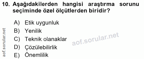 Soru 10