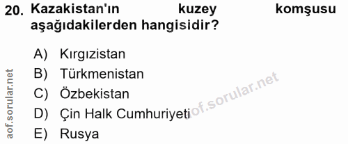 Soru 20