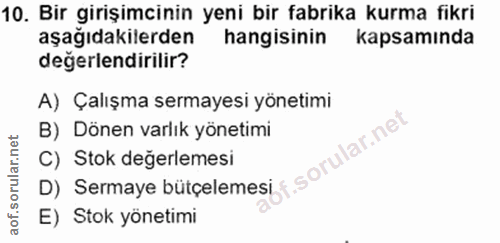 Soru 10