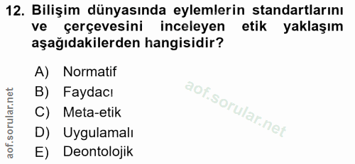 Soru 12