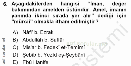 Soru 6