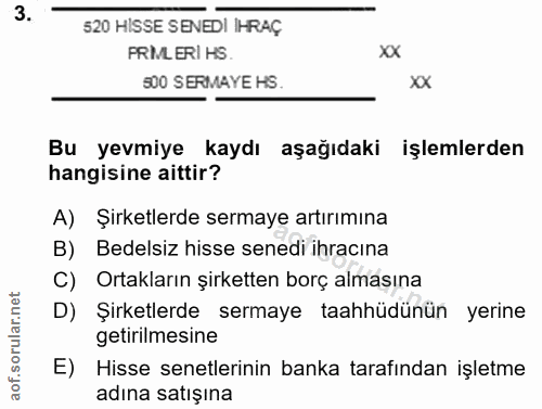 Soru 3