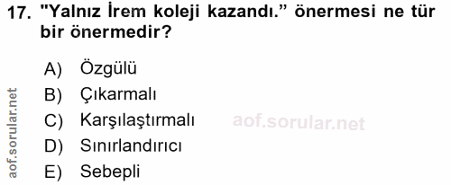 Soru 17