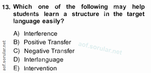 Soru 13
