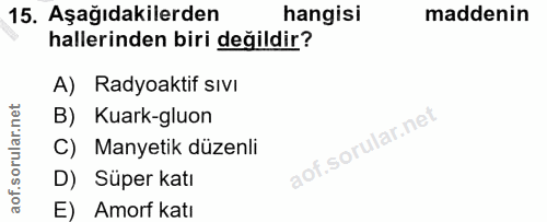 Soru 15