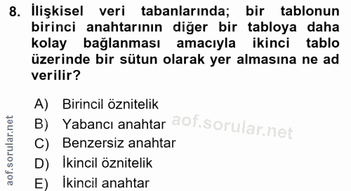 Soru 8