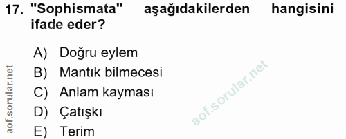 Soru 17