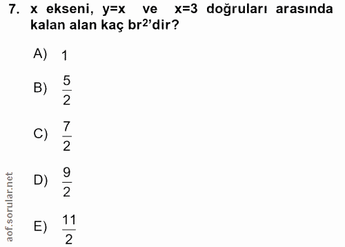 Soru 7