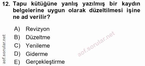Soru 12