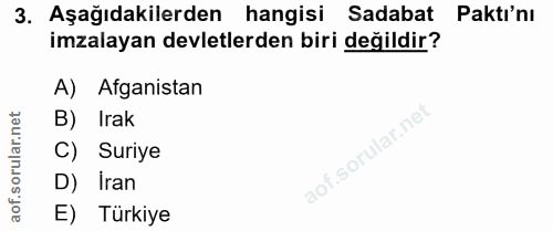 Soru 3