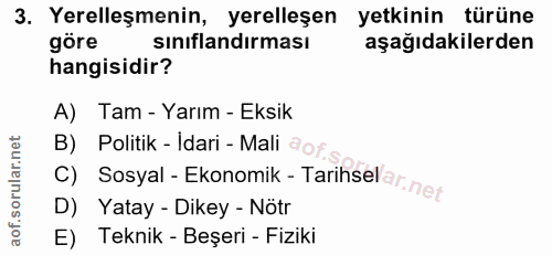 Soru 3