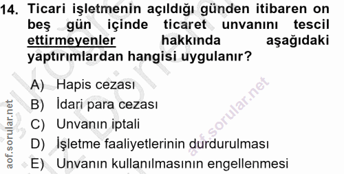 Soru 14