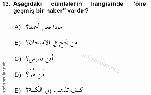 Soru 13