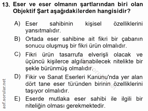 Soru 13
