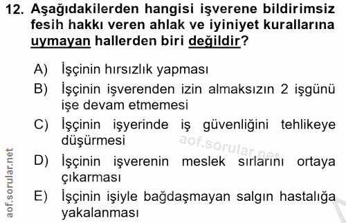 Soru 12