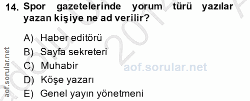 Soru 14