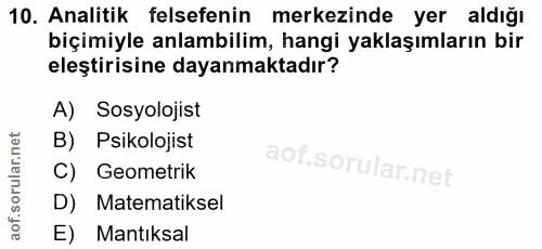Soru 10