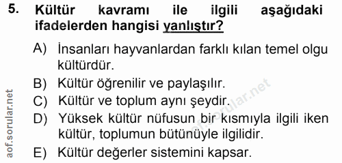 Soru 5